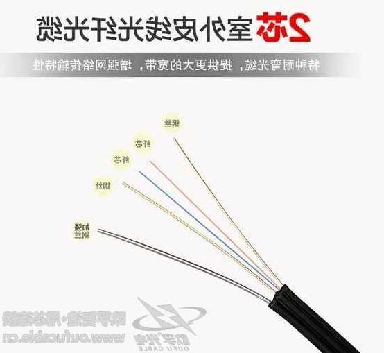 广元市欧孚光缆厂家 双芯皮线光缆是什么结构的